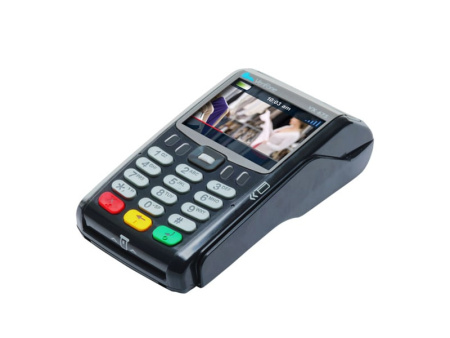  VX675 VeriFone Платежный терминал   Ethernet/GPRS/CTLS/ батарея Бесконтактная оплата.  фото в интернет-магазине Бизнес РОСТ  - торговое оборудование.